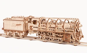 Ugears 3D Locomotive Train Model Adult Puzzle Self-Assembling Brainteaser Toys Ugears 3D Locomotive Train Model Adult Puzzle Self-Assembling Brainteaser Toys