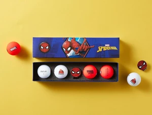 Volvik Vivid Soft: Spider Man 4.0 Golf Gift Set - Marbel Golf Balls With Ball Marker Volvik Vivid Soft: Spider Man 4.0 Golf Gift Set - Marbel Golf Balls With Ball Marker