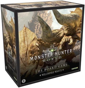 Monster Hunter World: The Board Game - Wildspire Waste | Cooperative Arena Combat | Ages 14+ | 1-4 Players | By Steamforged Games Monster Hunter World: The Board Game - Wildspire Waste | Cooperative Arena Combat | Ages 14+ | 1-4 Players | By Steamforged Games