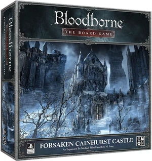 CMON Bloodborne The Board Game Forsaken Cainhurst Castle Expansion | Strategy Game | Cooperative Game for Adults and Teens | Ages 14+ | 1-4 Players | Average Playtime 60-90 Minutes | Made by CMON CMON Bloodborne The Board Game Forsaken Cainhurst Castle Expansion | Strategy Game | Cooperative Game for Adults and Teens | Ages 14+ | 1-4 Players | Average Playtime 60-90 Minutes | Made by CMON