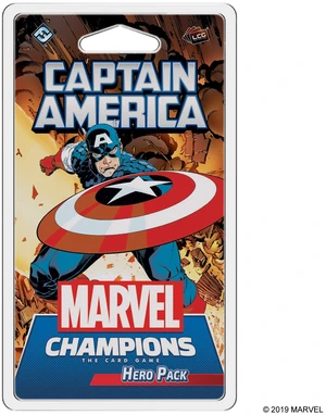 Marvel Champions The Card Game Captain America HERO PACK, Strategy Card Game for Adults and Teens, Ages 14+ 1-4 Players, Average Playtime 45-90 Minutes, Made by Fantasy Flight Games Marvel Champions The Card Game Captain America HERO PACK, Strategy Card Game for Adults and Teens, Ages 14+ 1-4 Players, Average Playtime 45-90 Minutes, Made by Fantasy Flight Games