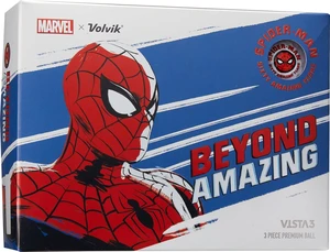 Volvik Marvel Edition Spiderman Vista3 Golf Balls - 1 Dozen Prism 360 Practice Balls Assorted Colors - For Distance And Spin Volvik Marvel Edition Spiderman Vista3 Golf Balls - 1 Dozen Prism 360 Practice Balls Assorted Colors - For Distance And Spin