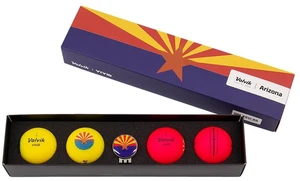 Volvik Vivid Golf Balls State Edition Gift Packs | Arizona State Golf Balls | Ultimate Distance with Soft Feel | High Visibility & Aerodynamic | 6 Balls, With Ball Marker & Magnetic Hat Clip Volvik Vivid Golf Balls State Edition Gift Packs | Arizona State Golf Balls | Ultimate Distance with Soft Feel | High Visibility & Aerodynamic | 6 Balls, With Ball Marker & Magnetic Hat Clip