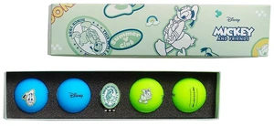 Volvik Vivid Soft: Donald Duck Golf Ball Gift Set With Disney Ball Marker Volvik Vivid Soft: Donald Duck Golf Ball Gift Set With Disney Ball Marker