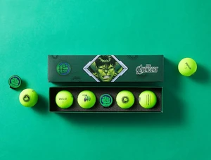 Volvik Vivid Soft: Hulk 4.0 Golf Gift Set - Marvel Golf Balls With Ball Marker Volvik Vivid Soft: Hulk 4.0 Golf Gift Set - Marvel Golf Balls With Ball Marker