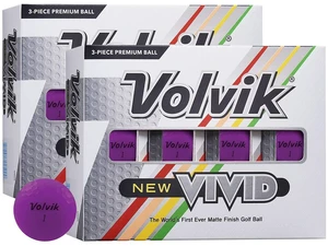 2 Volvik Vivid Golf Balls Packs | 24 Balls | High-Visibility Matte Finish | Enhanced Performance & Distance | VAS Alignment System for Accuracy | Ideal For All Skill Levels | 2 Dozen 2 Volvik Vivid Golf Balls Packs | 24 Balls | High-Visibility Matte Finish | Enhanced Performance & Distance | VAS Alignment System for Accuracy | Ideal For All Skill Levels | 2 Dozen