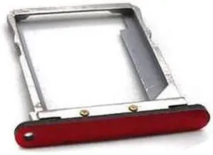 Single SIM Card Tray Holder Slot For Lenovo K80 K80M Tray Replacement parts (Red)