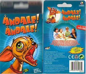 Andale! Andale! Playing Card Set with Instructions 2-4 Players Ages 6 and Up