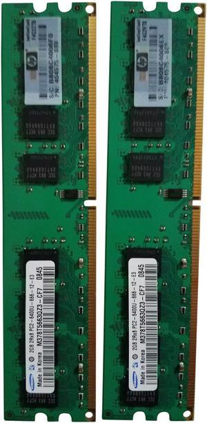 404574-888 HP 1GB 800MHz PC2-6400 CL6 DDR2 SDRAM DIMM HP memory