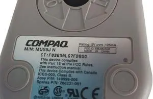 Compaq 2-button PS/2 Mouse (Ivory)