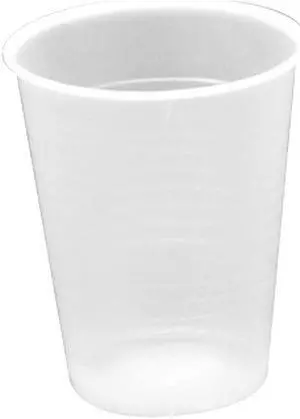 Genuine Joe Plastic Cup 9 oz 2400/CT Translucent 10434