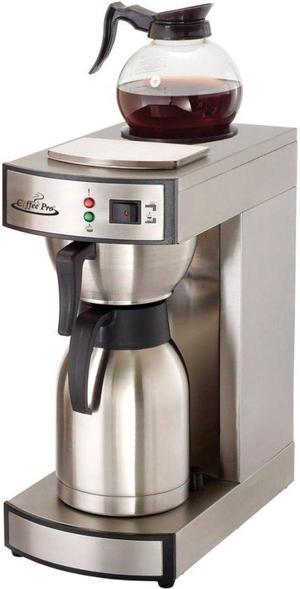 Coffee Pro Commercial Coffeemaker - 2.32 quart - Stainless Steel - Stainless Steel