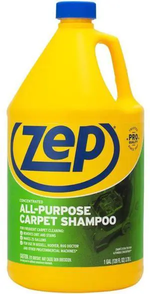 Zep Concentrated Carpet Extractor Shampoo
