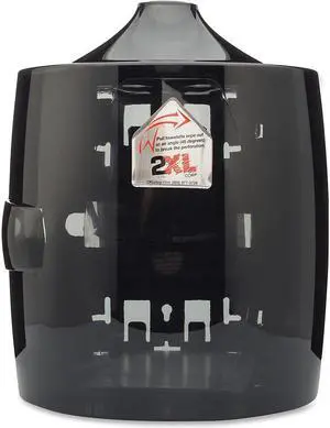 2XL TXL L80 Contemporary Wall Mount Wipe Dispenser, Smoke Gray