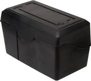 Advantus Corp. AVT45002 Index Card Holders- 4in.x6in.- Black