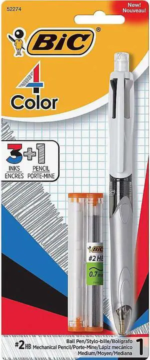 BIC Pen,4-Color,3n1,Ast MMLP1AST