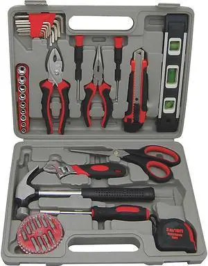 Genuine Joe Tool Kit 42PC w/Case 8"x7"x7" Gray 11963