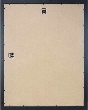 Lorell Solid Wood Poster Frame - 22" x 28" Frame Size - Rectangle - Wall Mountable - Horizontal, Vertical - 1 Each - Solid Wood - Black