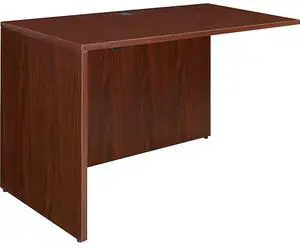 Lorell Rectangular Return Shell 42"x24"x29-1/2" Mahogany 69388