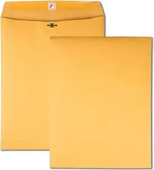 Quality Park Clasp Envelopes Hi-Bulk 10"x13" 100/BX Kraft 37892