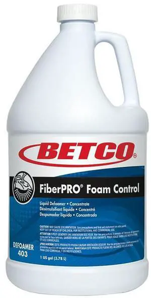 Betco® FiberPRO Foam Control, 1 Gallon, Case Of 4