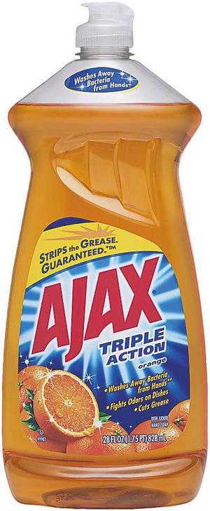Ajax Dish Detergent Liquid Orange Scent 28 oz Bottle 9/Carton 44678CT