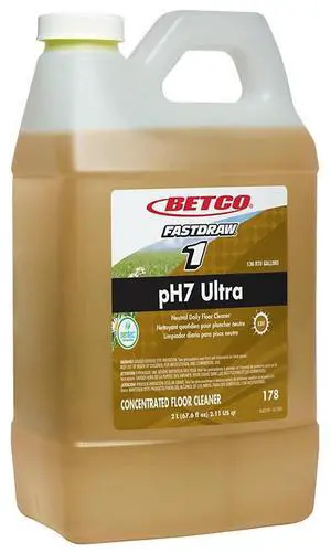 Betco® PH7 Ultra Floor Cleaner, Fastdraw, 67.6 Oz (2-Liter)