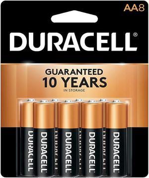 DURACELL CopperTop 1.5V AA Alkaline Battery, 8-pack