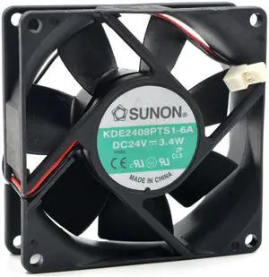 KD2408PTB1-6A KD2408PTS1-6A DC 24V 3.4W 8025 80*80*25mm 4900RPM Computer Blower Cooling Fan