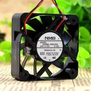 For NMB 2006ML-05W-B50 5CM 50*50*15 24V 0.12A 2 wire cooling fan