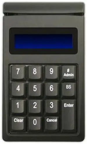 ID TECH, SECUREKEY M130, USB-KEYBOARD, XML,15 KEY, 3 TRACK, BLACK