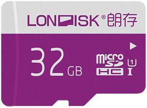 LONDISK 32GB Class 10 Micro SD Card U1 microSDHC Memory Card for Dash Cam wyze Camera GoPro (U1 32GB)
