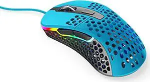 xtrfy m4 rgb, gaming mouse, miami blue