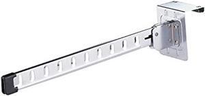 organize it all over the door folding hanger holder, chrome