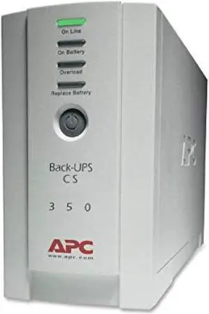 apc bk350 350va ups system,white