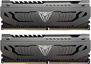 patriot viper steel ddr4 16gb kit (2x8gb) 3200mhz cl16-18-18-36