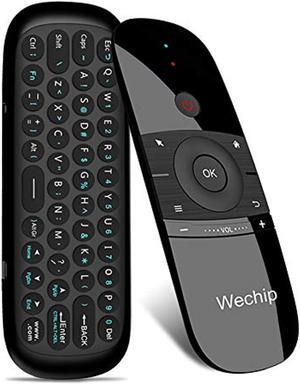 wechip w1 remote 2.4g wireless keyboard multifunctional smart tv remote control for nvidia shield/android tv box/pc/projector/htpc/tv