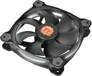 thermaltake riing 120mm red led ultra quiet high airflow computer case fan thermaltake riing 120mm red led ultra quiet high airflow computer case fan
