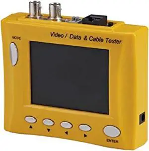multi-functional cctv tester with 3.5 in. lcd monitor and signal meter