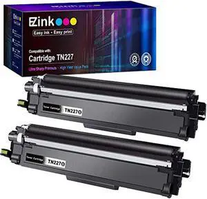 e-z ink (tm) with chip compatible toner cartridge replacement for brother tn227 tn227bk tn227 tn223 tn 223bk use with mfc-l3770