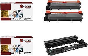 laser tek services compatible e310x e310dr 593-bbkd 593-bbke toner cartridge and drum unit combo replacement dell e310dw e514dw