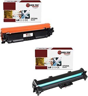 laser tek services compatible hp 30a cf230a cf232a toner cartridge and drum unit combo replacement hp laserjet pro m203dw m203d