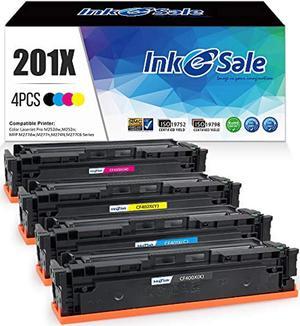 ink e-sale replacement for cf400x cf401x cf402x cf403x 201x cf400a toner cartridge for use with color laserjet pro mfp m277dw m