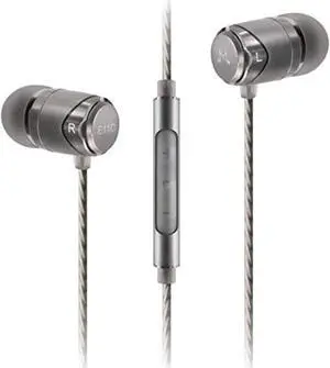 soundmagic in-ear headphones with mic, wired noise isolating in-ear earbuds powerful bass hifi stereo sport earphones (e11c, gu