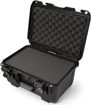 nanuk 918 medium waterproof hard case with foam insert 16.9" x 12.9" x 9.3" - black