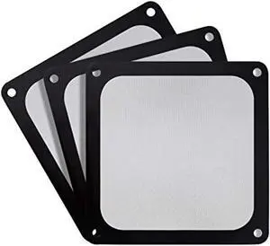 silverstone technology sst-ff123b-3pk 120mm ultra fine fan filter with magnet cooling