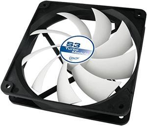 arctic s3 turbo module - powerful ventilation add-on for accelero s3 - 120 mm fan for increasing the cooling performance to 200 watts - extension fan graphics card cooler accelero