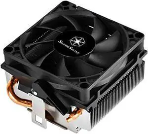 silverstone technology kr01 low profile 95w or more amd socket am2/am3/am4/fm1/fm2 cpu cooler only 54mm tall cooling kr01-x