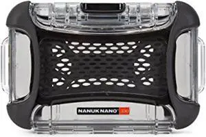 nanuk 330-0011 nano series waterproof large hard case for phones, cameras and electronics (clear)