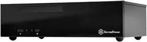 silverstone technology ml09b small form factor mini-itx computer case with sfx support ml09b-x